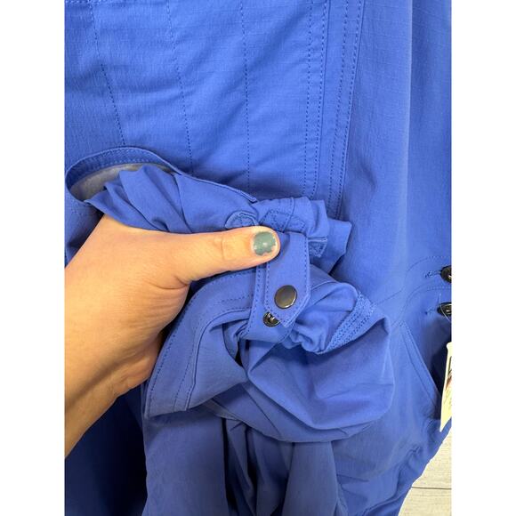 Duluth Trading Co Women's Plus Size Blue Heirloom Garden Bib Overalls Size 3X - Picture 9 of 13